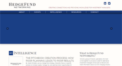 Desktop Screenshot of hedgefundnetworking.com